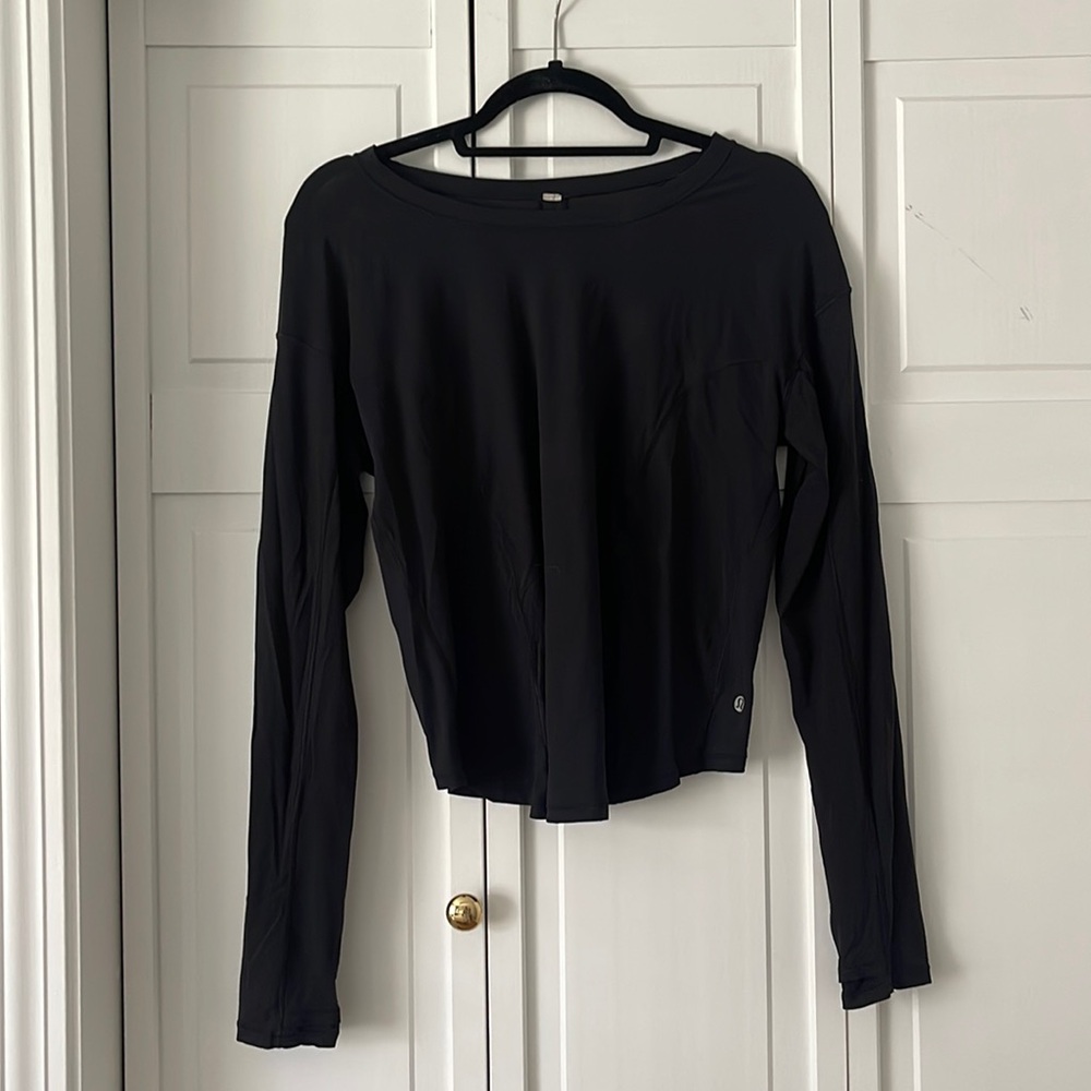 Lululemon Crew Neck UV Protection Running Long Sleeve Size 8